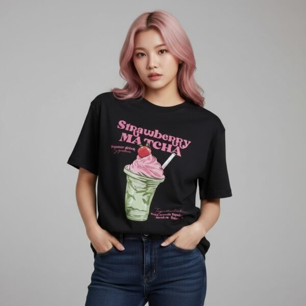 T-Shirt "Strawberry Matcha"
