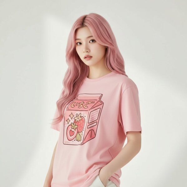 T-Shirt "Strawberry Drinks"