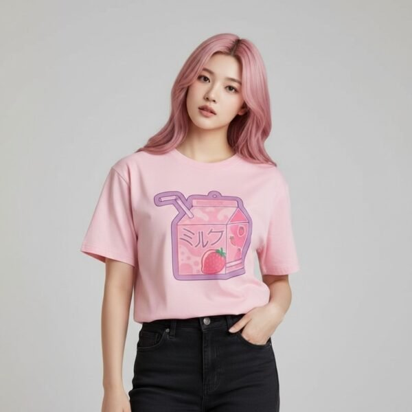 T-Shirt "Strawberry Drinks"