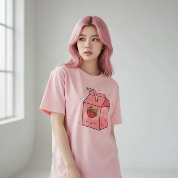 T-Shirt "Strawberry Drinks"