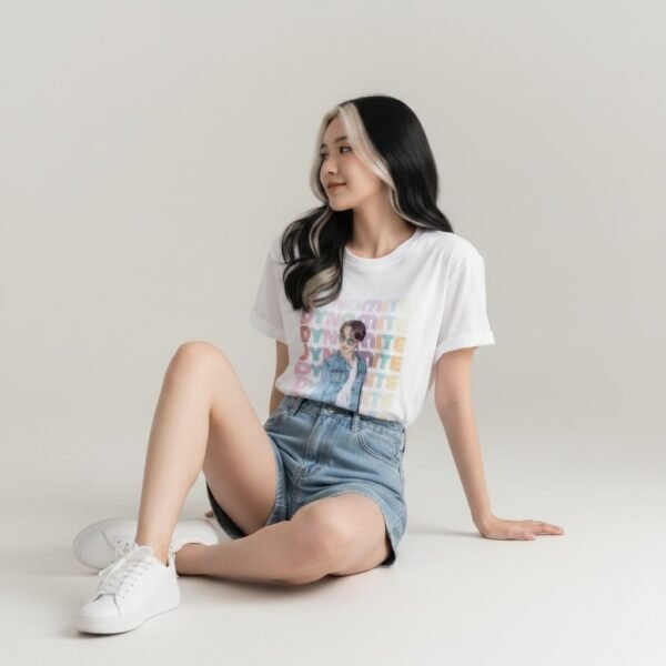 Photoroom-20260426_070625680 T-Shirt BTS "Dynamite Jimin"