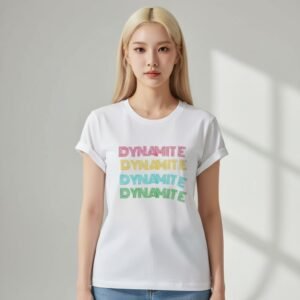 T-Shirt BTS "4 Dynamite"