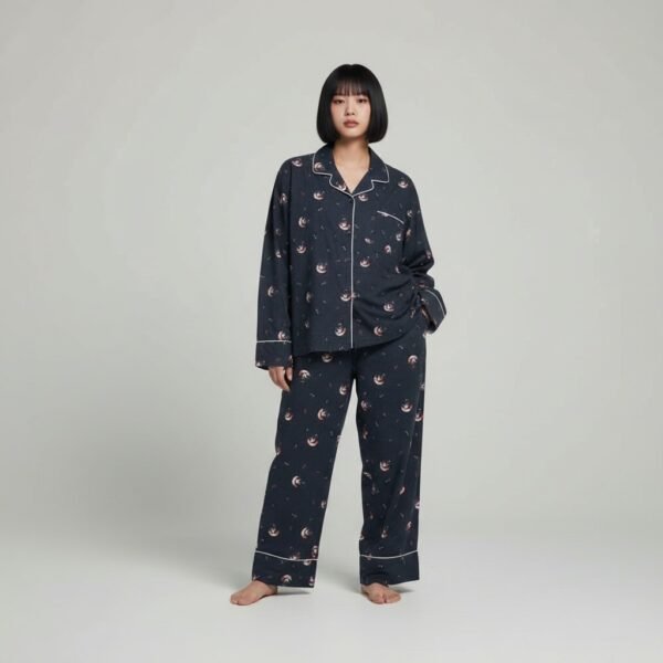 Pyjama 2 Pièces Version Noir