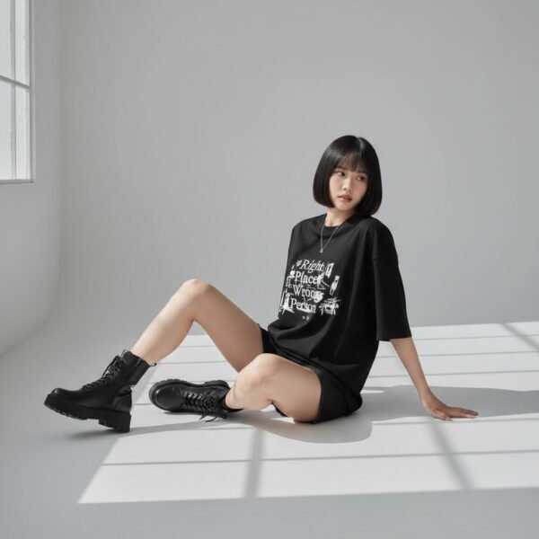 T-Shirt "Right Place Wrong Person"
