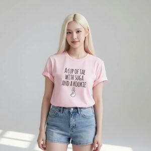 T-Shirt "A Cup of Tae with Suga and A Kookie"