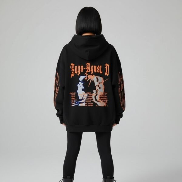 Sweat à capuche "Suga Agust D Solo Tour"