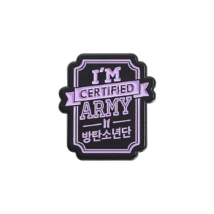 Pin's "Certified ARMY"