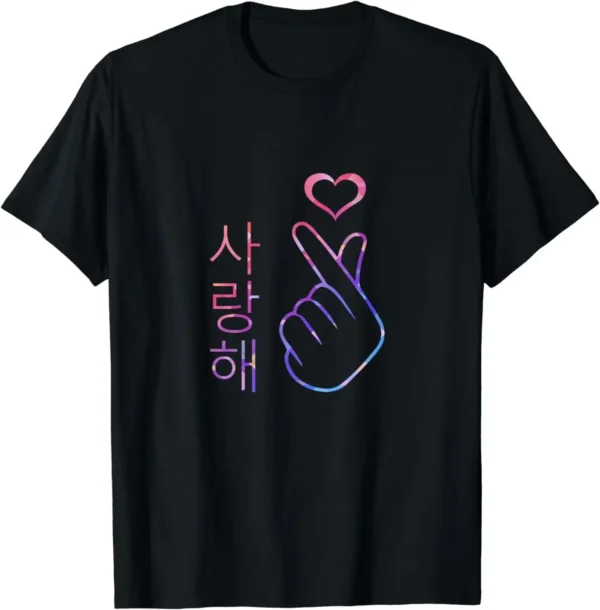 T-Shirt "Saranghae-Coeur"