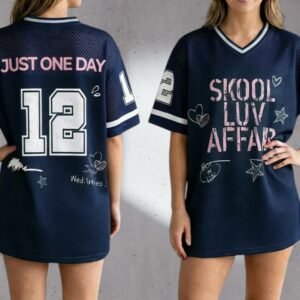 T-Shirt "Skool" version Marine