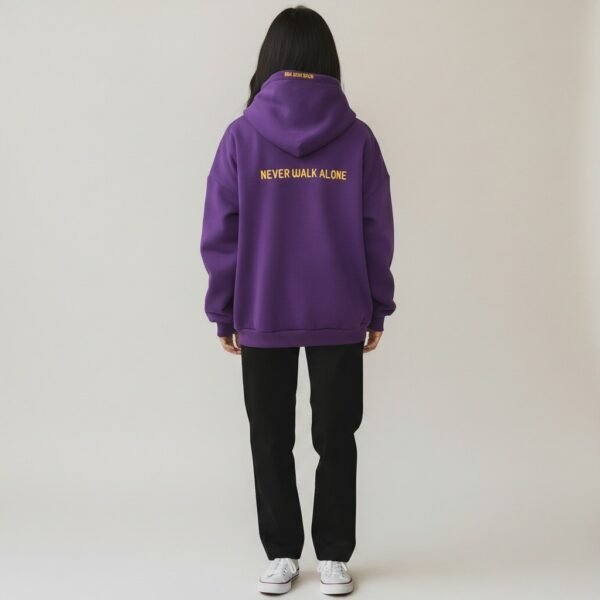 Sweat à Capuche 'You Never walk Alone"