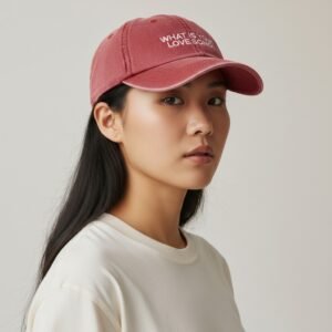 Casquette "Love Song Rouge"