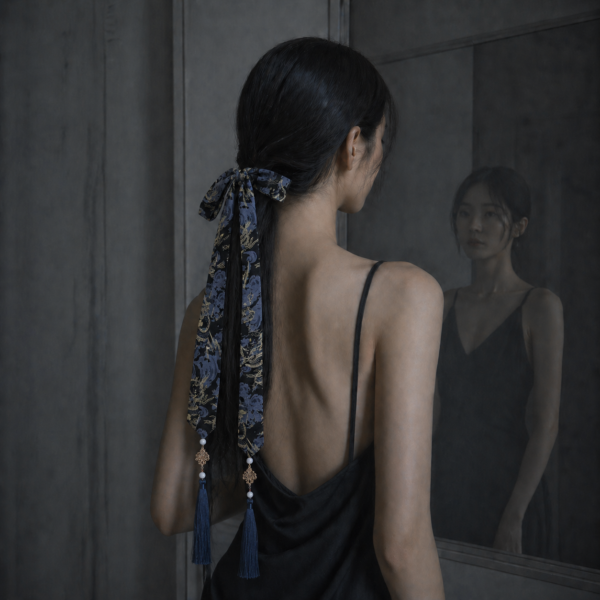 Ruban à Noeud Traditionnel pour Cheveux