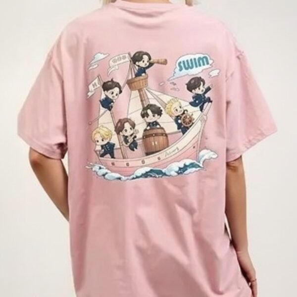 T-Shirt "Swim Clip Chibi"
