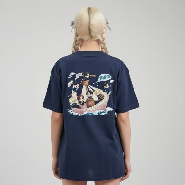 T-Shirt "Swim Clip Chibi"