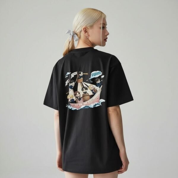 T-Shirt "Swim Clip Chibi"