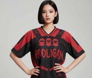 IMG-20260428-WA0092 T-Shirt "Hanbok Style Hooligan Army version Briques"