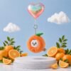 Porte Clé BT21 "Mini-Figurines Orange Fresh version Peau d'orange"