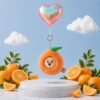 Porte Clé BT21 "Mini-Figurines Orange Fresh version Peau d'orange"