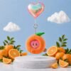 Porte Clé BT21 "Mini-Figurines Orange Fresh version Peau d'orange"