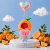 Porte Clé BT21 "Mini-Figurines Orange Fresh version Peau d'orange"