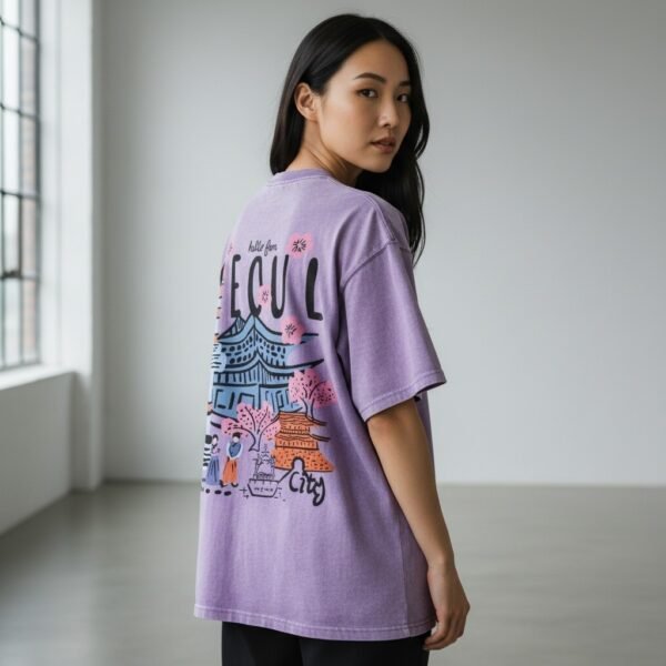 T-shirt 'Hello from Seoul"