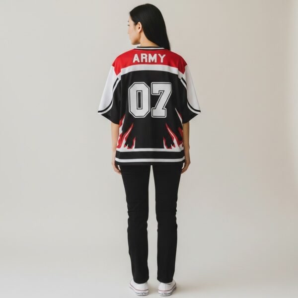 T-Shirt "Hanbok Style Hooligan Army version Flammes"