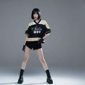 T-Shirt "Hanbok Style Golden"