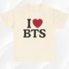 T-Shirt " I Love B T S "