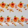 Porte Clé Peluches "Mini-Figurines Orange Fresh version Peau d'orange"