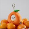 Porte Clé Peluches "Mini-Figurines Orange Fresh version Peau d'orange"