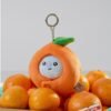 Porte Clé Peluches "Mini-Figurines Orange Fresh version Peau d'orange"