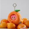 Porte Clé Peluches "Mini-Figurines Orange Fresh version Peau d'orange"