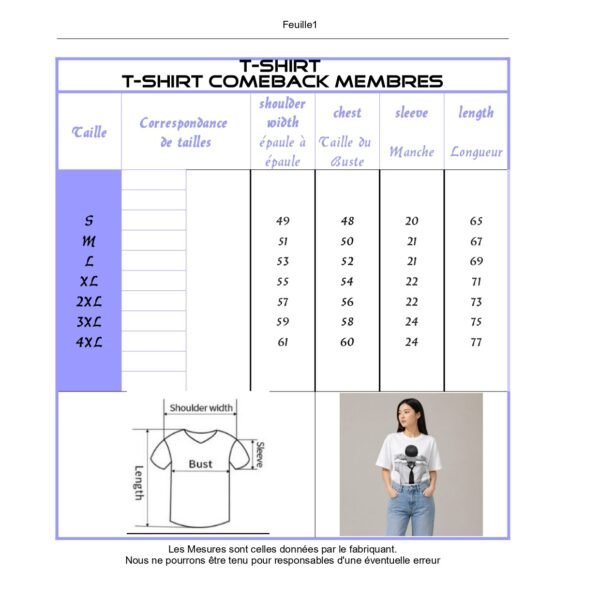 T-Shirt "Comeback Jimin"