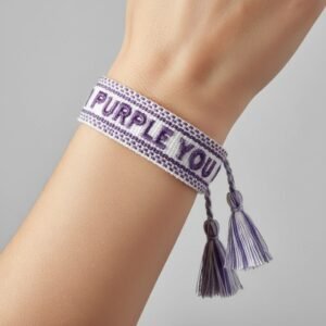 WhatsApp Image 2026-03-31 at 15.24.23 Bracelet Tissus "I Purple You"