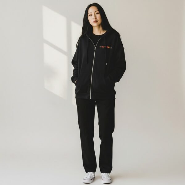 Sweat à Capuche Zippé "PTD Dessins"