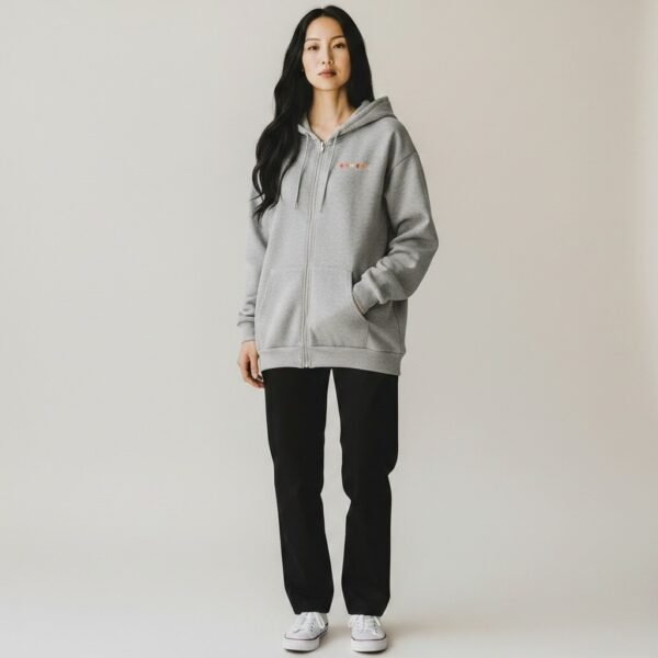 Sweat à Capuche Zippé "PTD Dessins"