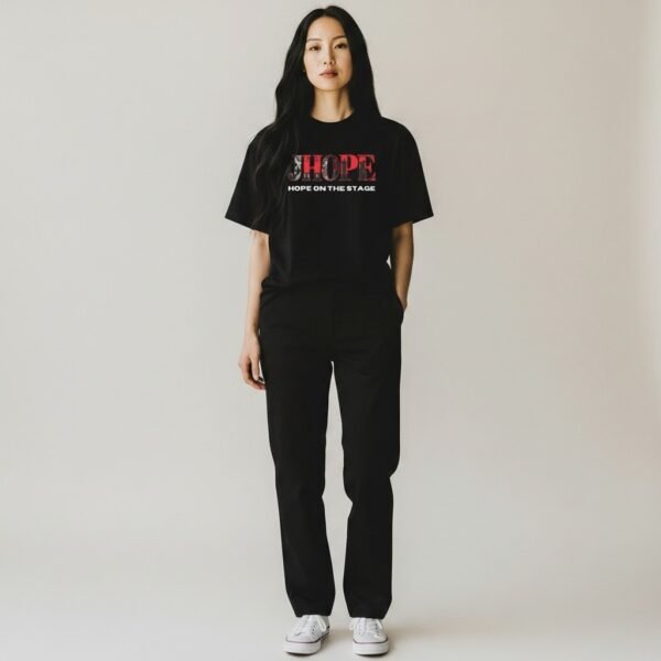 T-Shirt "HOTS lettres en images"