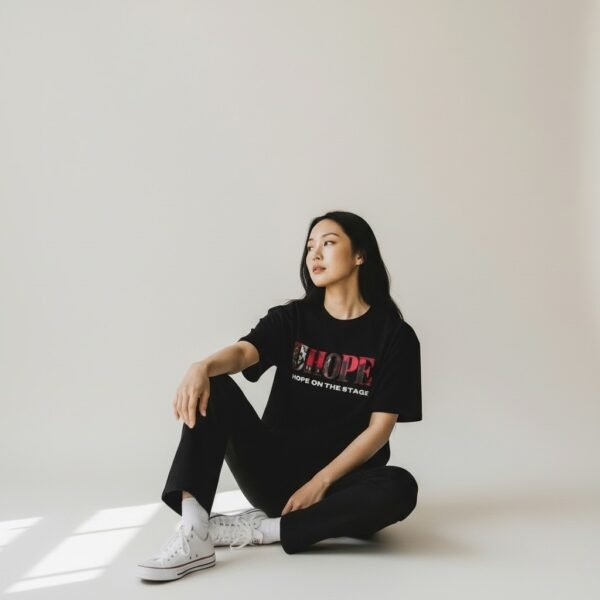 T-Shirt "HOTS lettres en images"
