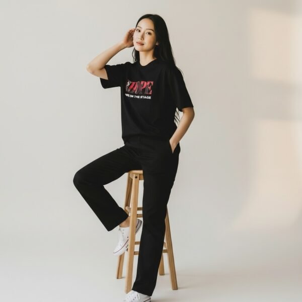T-Shirt "HOTS lettres en images"