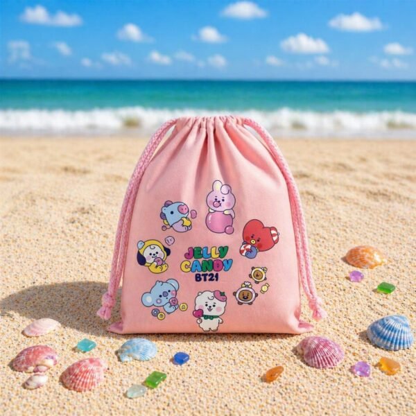 Sac en Tissus " Personnages BT21"