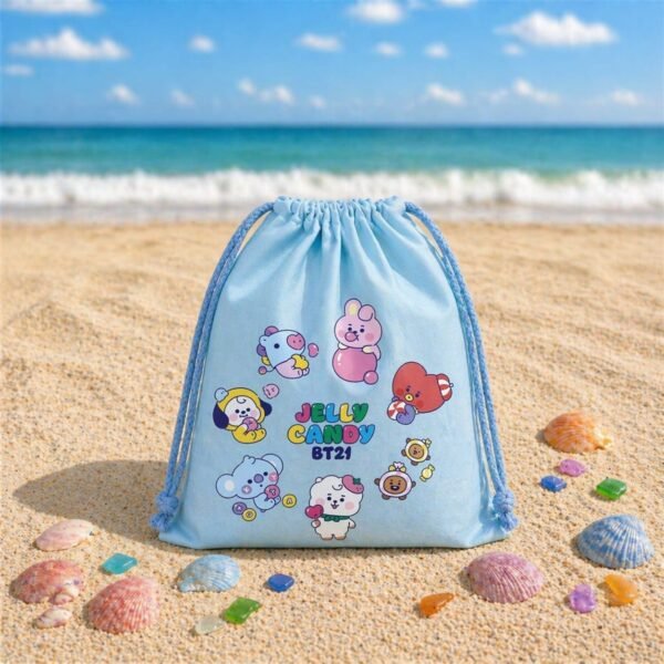 Sac en Tissus " Personnages BT21"