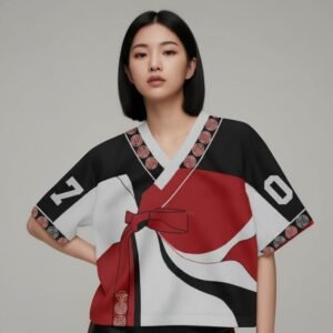 WhatsApp Image 2026-04-25 at 11.47.33 (3) T-Shirt "Hanbok Style NFL"