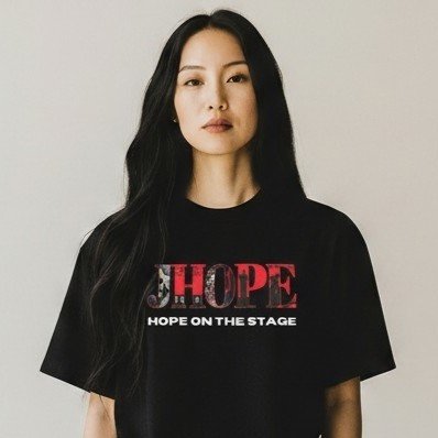 T-Shirt "HOTS lettres en images"