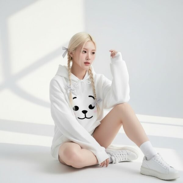 Sweat à capuche "BT21 - RJ"