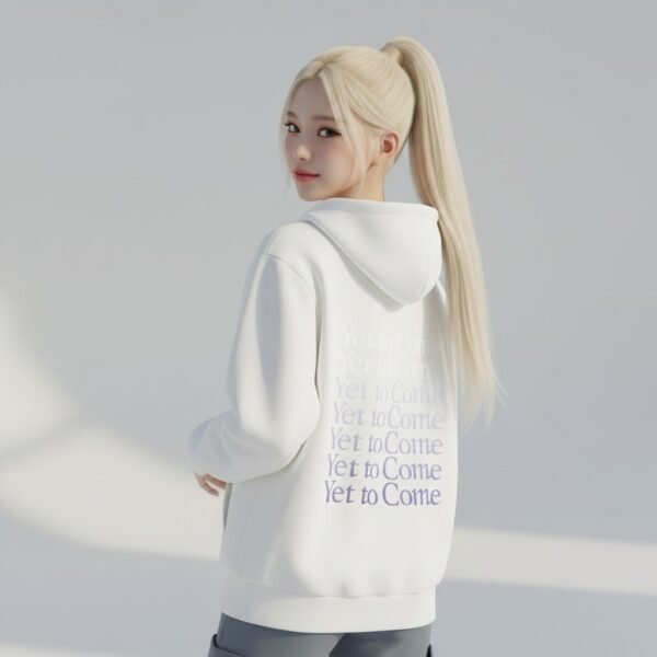 Sweat à Capuche Zippé "Yet to Come"