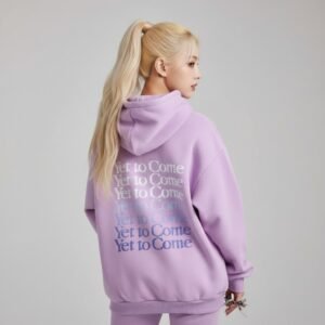 Sweat à Capuche Zippé "Yet to Come"