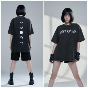 WhatsApp Image 2026-04-27 at 21.35.42 T-Shirt "Nevermind modèle Recto/verso"