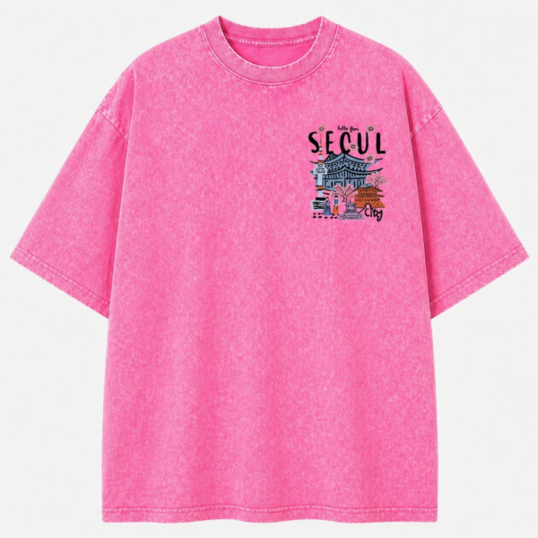 T-shirt 'Hello from Seoul"