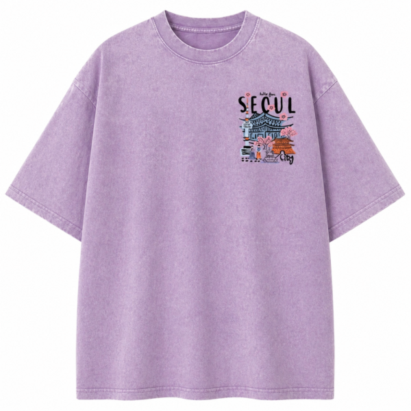 T-shirt 'Hello from Seoul"