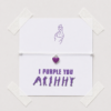 Bracelet"I Purple You"
